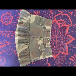 Camo A&F skirt